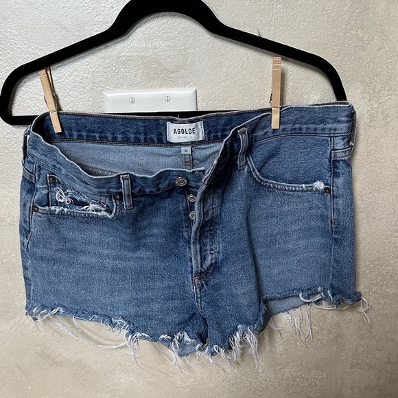 Agolde Parker Vintage cut offs sz 30 - Picture 3 of 6